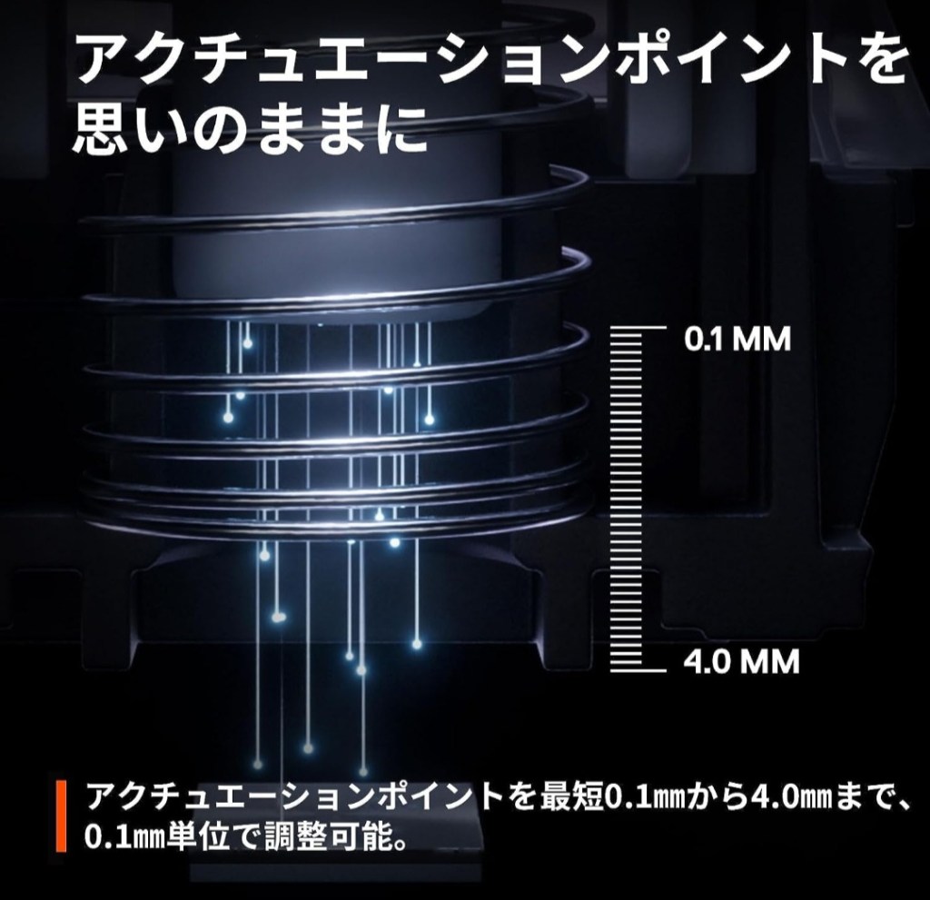 SteelSeries Apex Pro TKL 使用イメージ