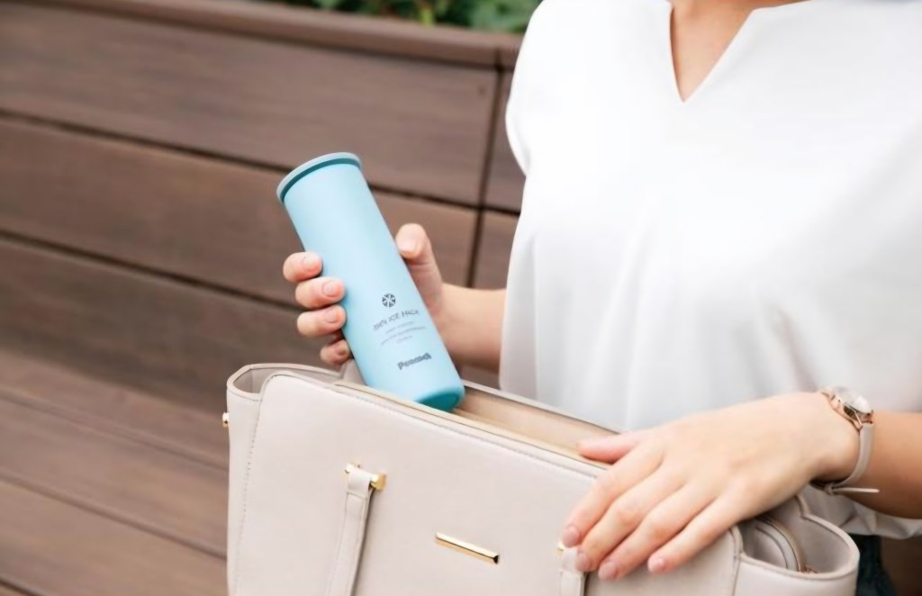 ピーコック 氷のう 使用イメージ（首・こめかみなど）