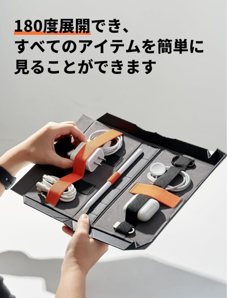 ガジェットを収納した状態