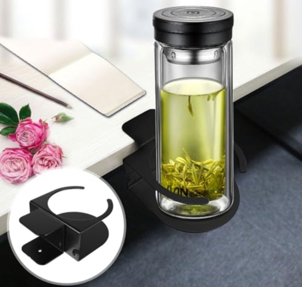 NUOLUX ドリンクホルダー 使用イメージ（マグカップ対応）