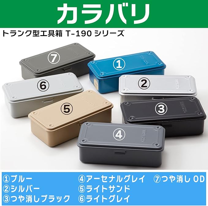 TRUSCO トランク型工具箱 持ち出しイメージ