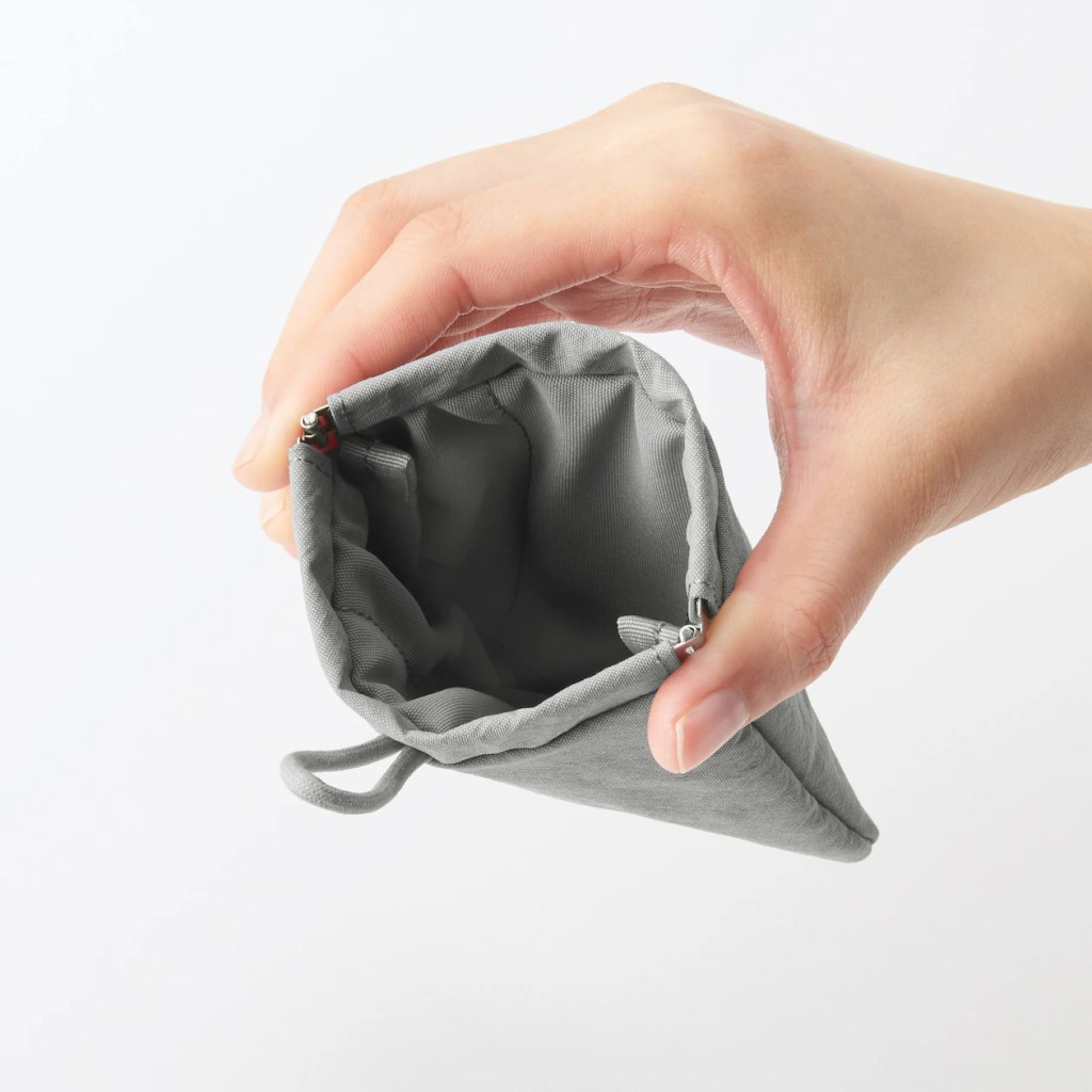 リンクルナイオン フラットポーチ・S 外観