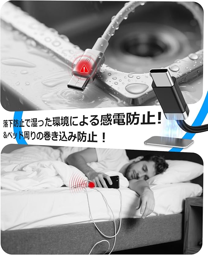 Magtame USB-C ケーブル利用イメージ