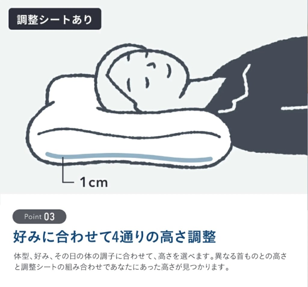 NELL まくら 使用風景