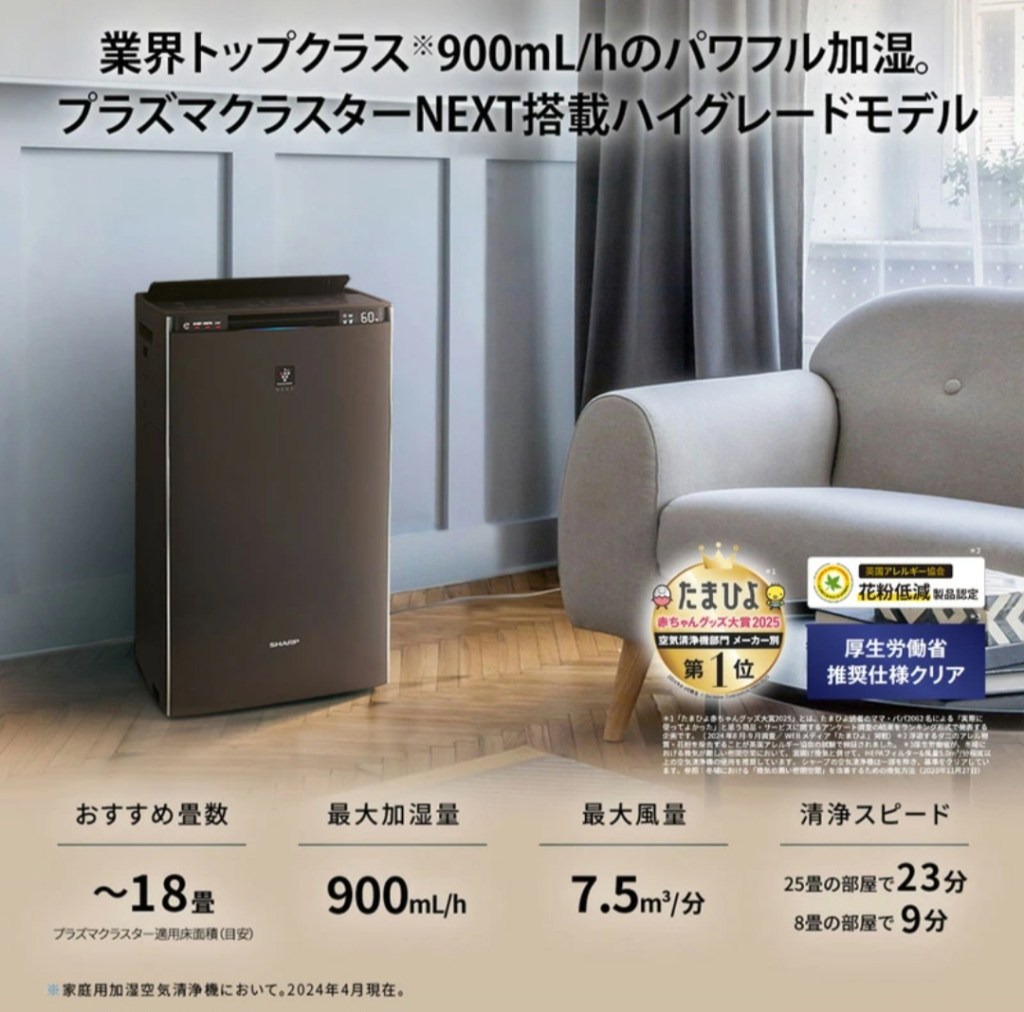 KI-RX75 リビング設置イメージ