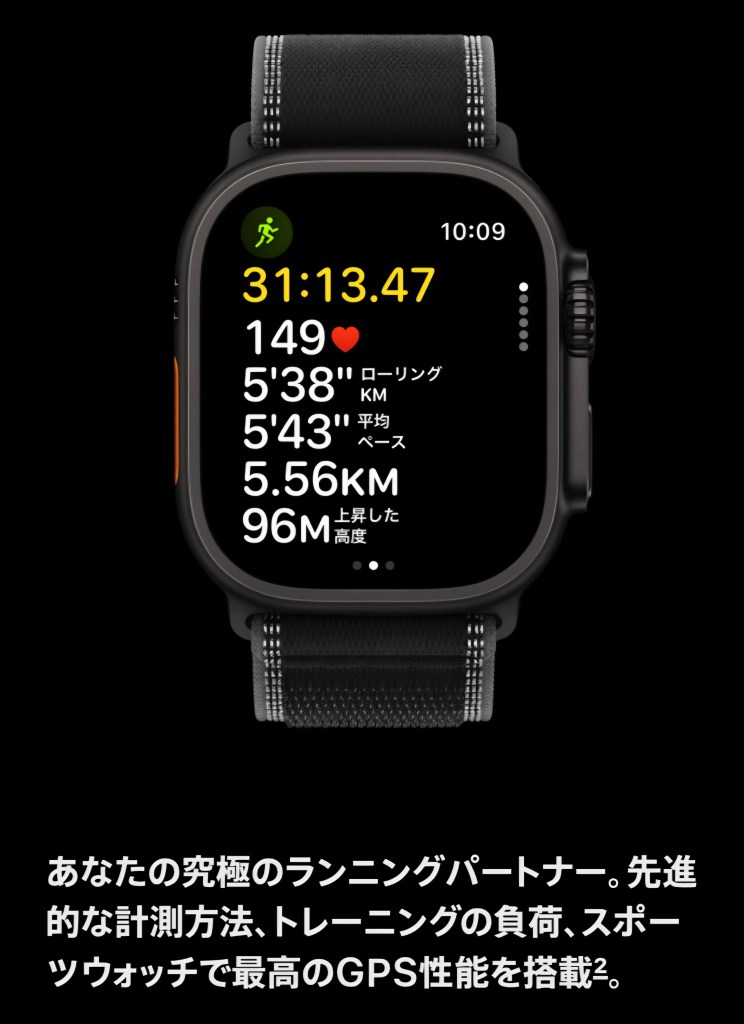 Ultra 3 側面とアクションボタン