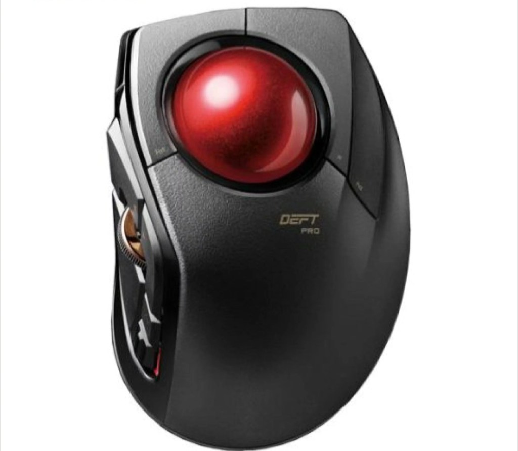 エレコム トラックボールマウス M-DPT1MRBK 外観