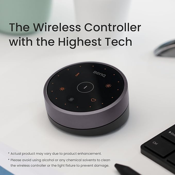 BenQ ScreenBar Halo 手元の明るさ