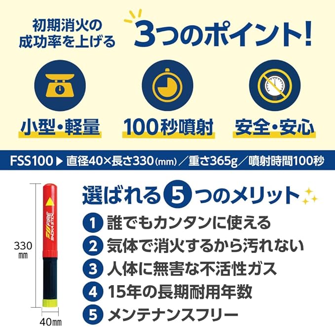 防災グッズとFIRE SHOKA STICK