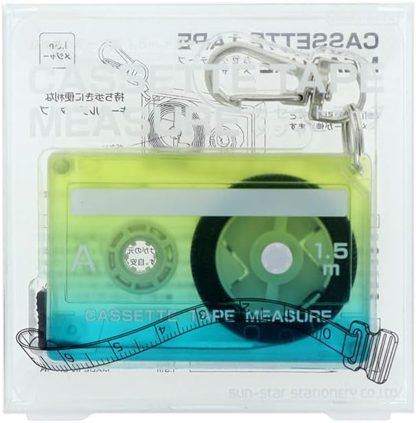 サンスター文具 カセットテープ風メジャー